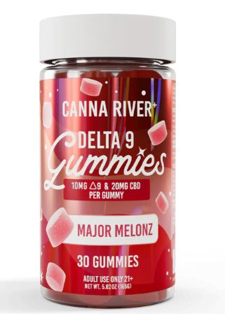 Canna River D9 Gummies-Major Melonz