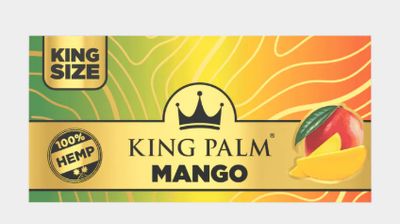 King Palm-Hemp Rolling Papers-Mango - King Size
