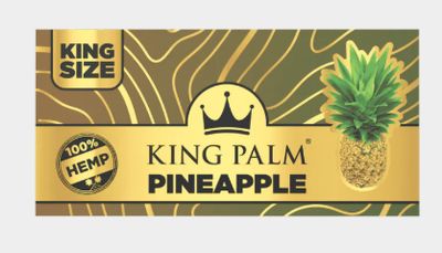 King Palm-Hemp Rolling Papers- Pineapple- King Size