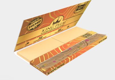 King Palm-Hemp Rolling Papers- Tropical Fruits - King Size