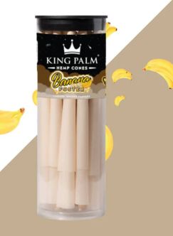 Banana Foster | 25 &amp;amp; 50 Pack | King Size Hemp Cones