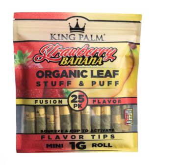 25 Mini Rolls - Strawberry Banana