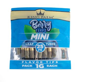 King Palm-25 Mini Rolls - Berry Terps