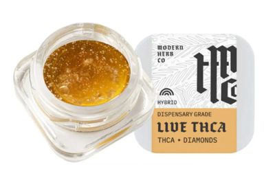 Modern Herb Co-Pineapple Express-Hybrid THCa Live Resin Diamonds Dab 2g