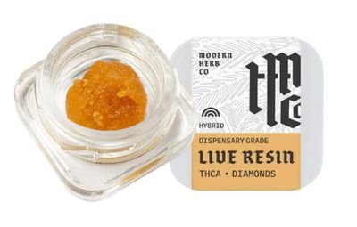 Modern Herb Co-Rainbow Runtz-Hybrid THCa Live Resin Diamonds Dab 2g