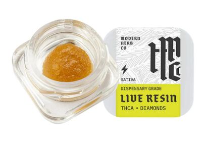 Modern Herb Co-Jack Herer-Sativa THCa Live Resin Diamonds Dab 2g