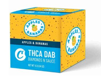 Cookies-Apples and Bananas Diamond Sauce THCa Dabs 1g