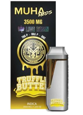 Muha Meds-Truffle Butter THCP Live Resin Disposable 3.5g