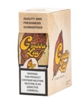 Grabba Leaf Natural Wraps- Single pack of 2