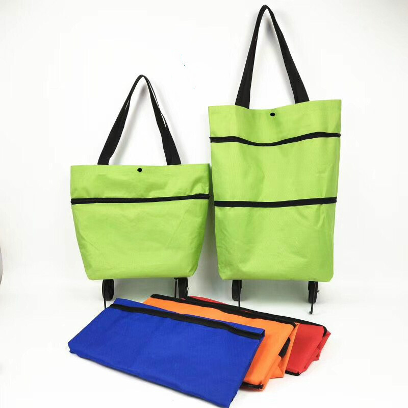 Folding Shopping Pull Cart Trolley Bag