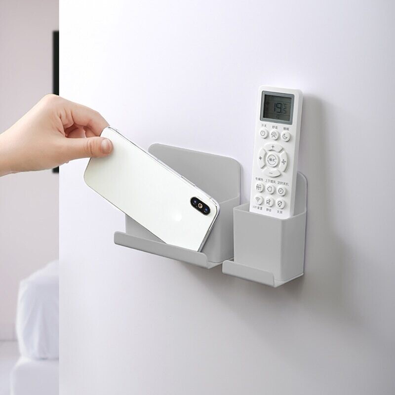 Phone Wall Holder Smartphone Hanging Wall Storage Rack