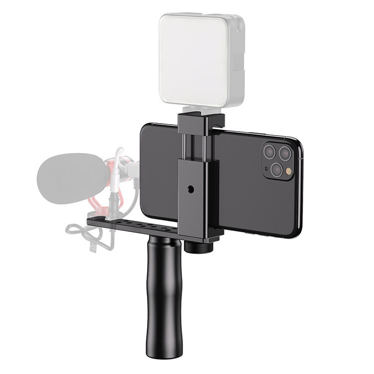 Live Action Camera External Microphone Handheld Bracket