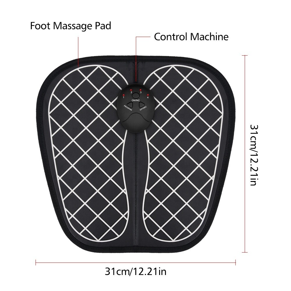 Personal Massager Pad Mat Foot Shiatsu Spa Bath Ems Electric Foot Massager