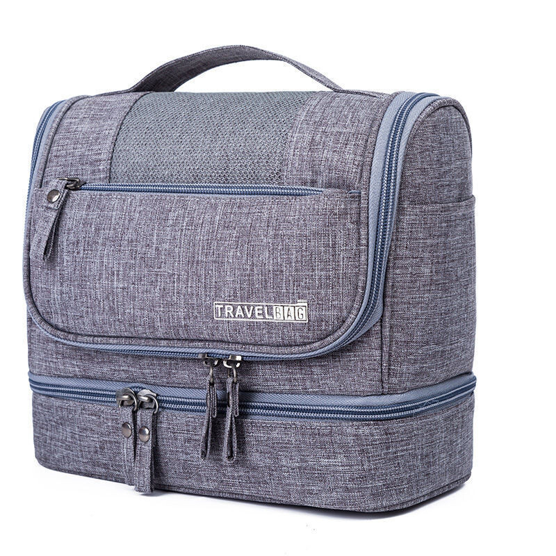 Waterproof Men Hanging Makeup Bag Oxford Travel Organizer Cosmetic Bag