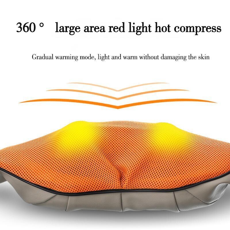 U Shaped Electric Shoulder Neck Waist Shawl Kneading Massage Shawl