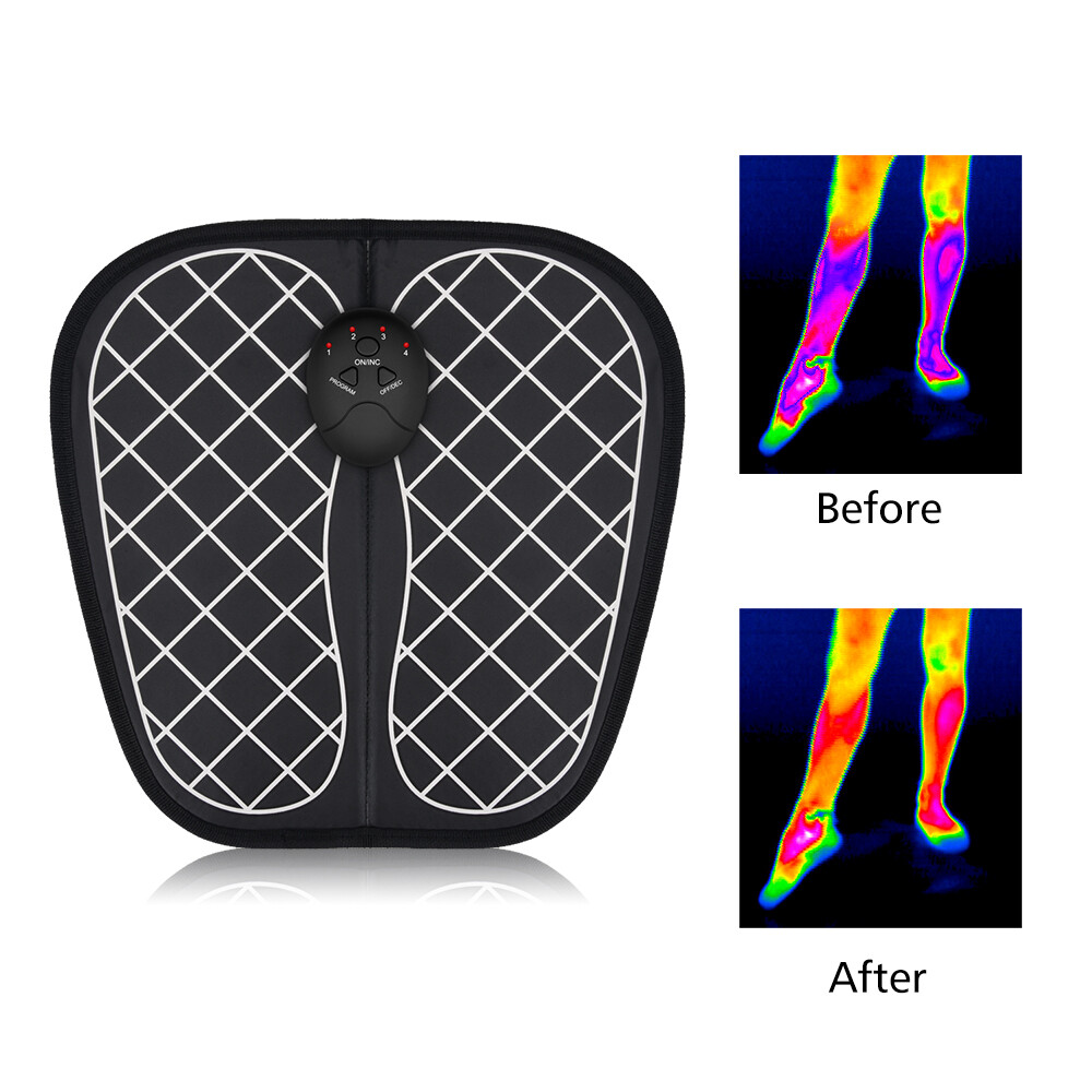 Personal Massager Pad Mat Foot Shiatsu Spa Bath Ems Electric Foot Massager