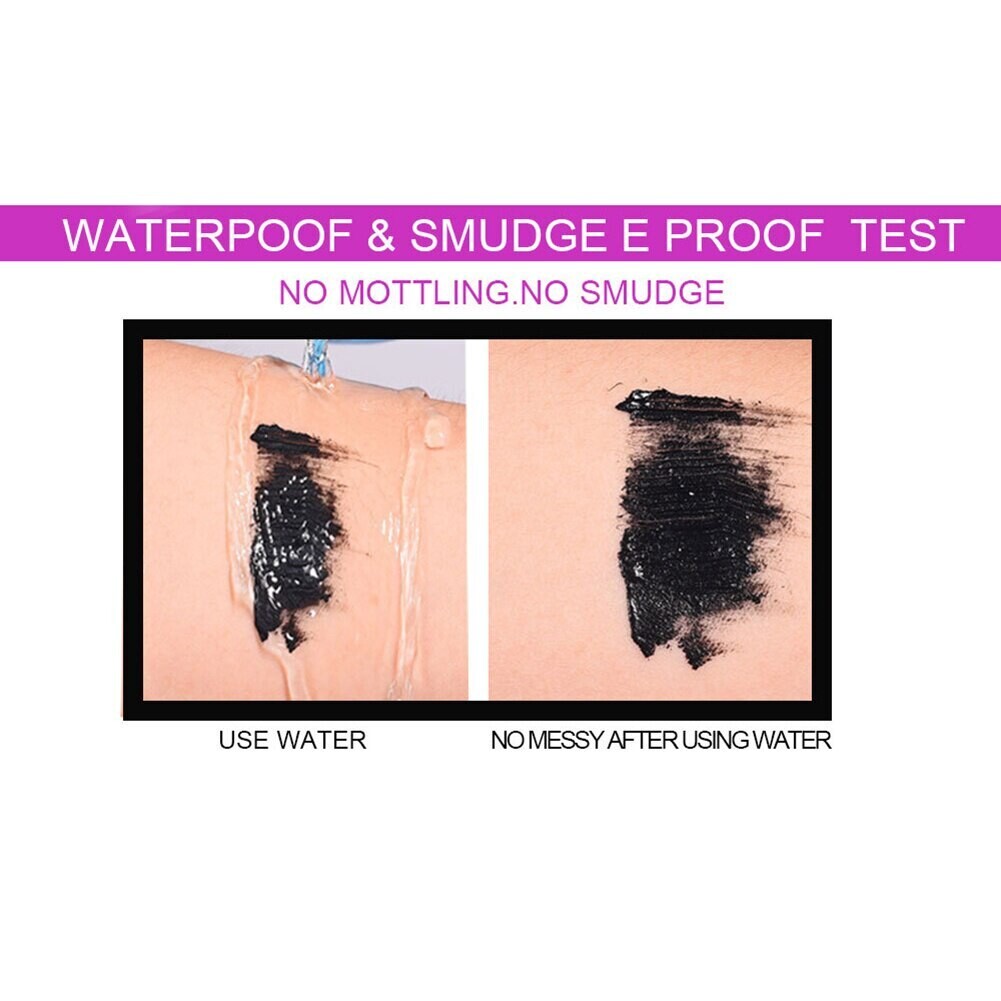 Professional Mascara 4D Thick Waterproof 2Pcs Mascara Set