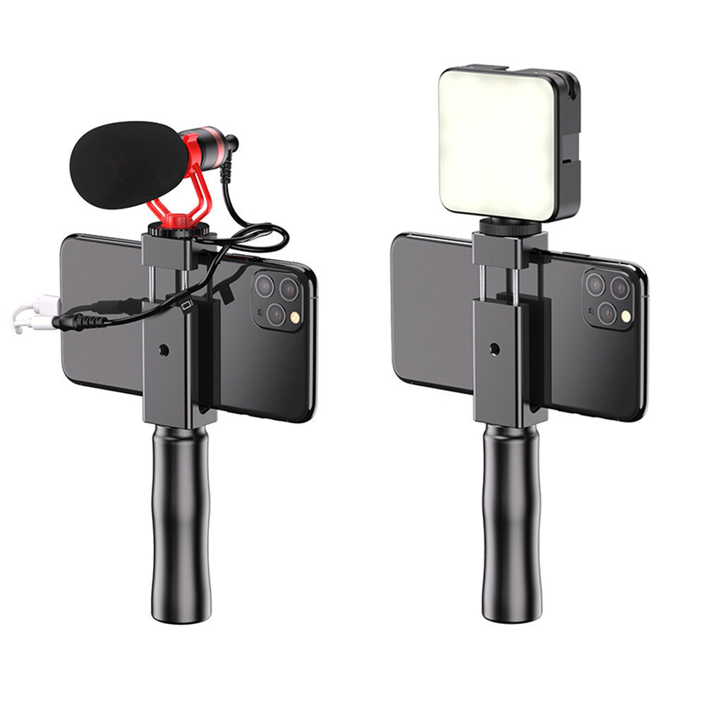 Live Action Camera External Microphone Handheld Bracket