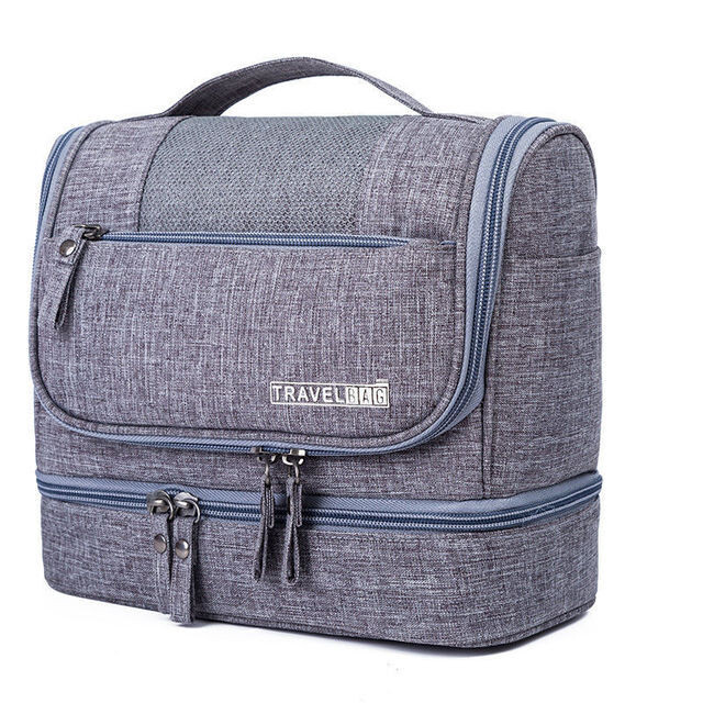 Waterproof Men Hanging Makeup Bag Oxford Travel Organizer Cosmetic Bag