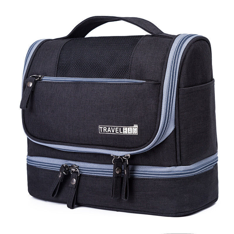 Waterproof Men Hanging Makeup Bag Oxford Travel Organizer Cosmetic Bag