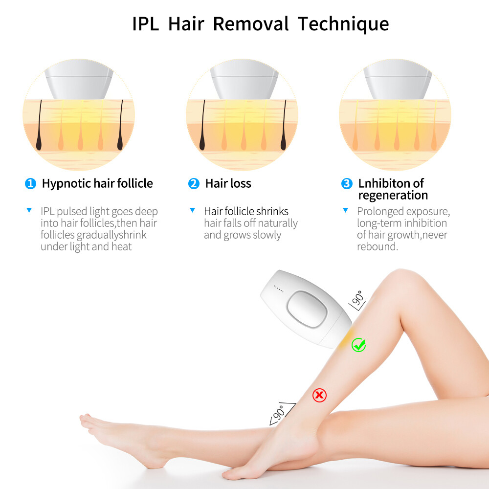 Home Hold Depilatory Laser Mini Hair Epilator Permanent Hair Removal
