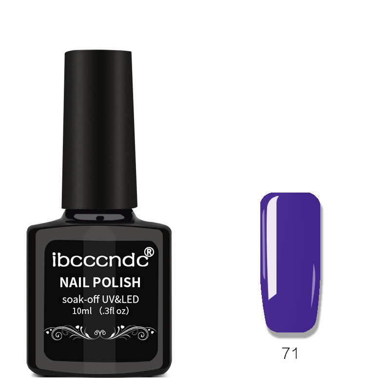 Shiny Nail Polish UV LED Soak Off Nail Gel 10ml