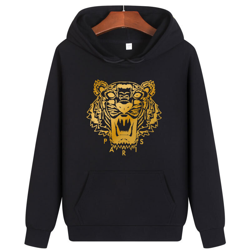Fashion Street Style Bronzing Pattern Jumpers Men&#39;S Hoodies Wholesale Oversized Hoodie Sweatshirt
