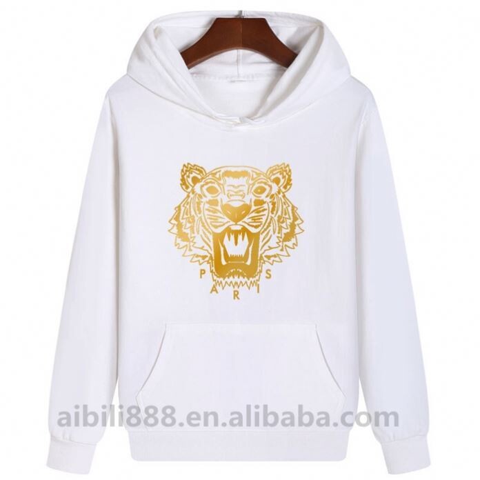 Fashion Street Style Bronzing Pattern Jumpers Men&#39;S Hoodies Wholesale Oversized Hoodie Sweatshirt