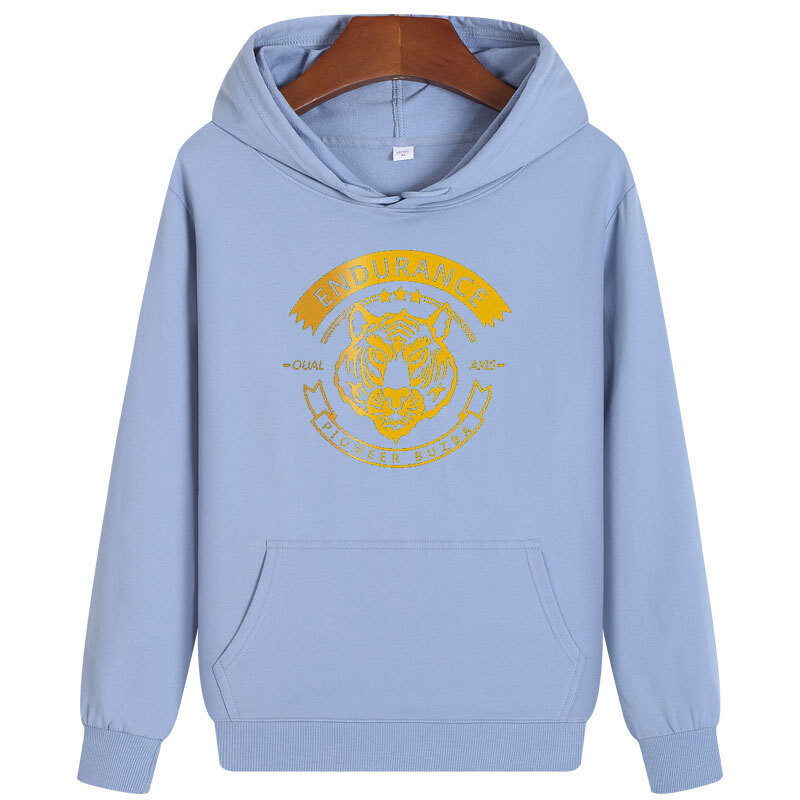 Fashion Street Style Bronzing Pattern Jumpers Men&#39;S Hoodies Wholesale Oversized Hoodie Sweatshirt
