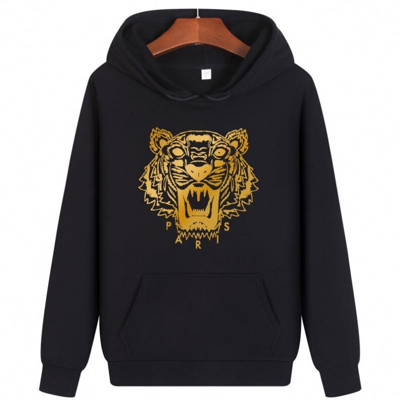 Fashion Street Style Bronzing Pattern Jumpers Men&#39;S Hoodies Wholesale Oversized Hoodie Sweatshirt