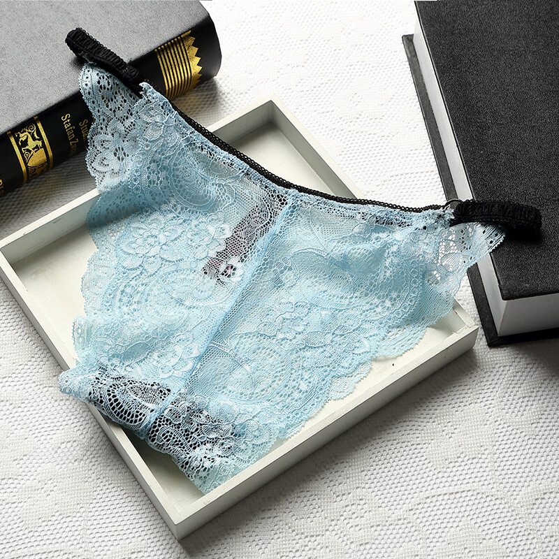 Panties Cotton Seamless Lingerie Transparent Lace Bikini Briefs Lady Girl Underwear Intimates Top