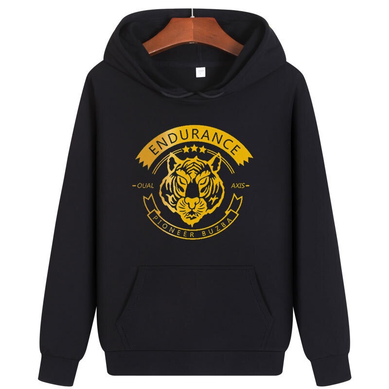 Fashion Street Style Bronzing Pattern Jumpers Men&#39;S Hoodies Wholesale Oversized Hoodie Sweatshirt