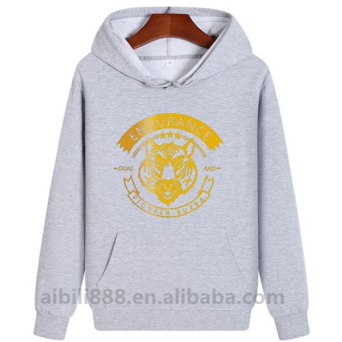 Fashion Street Style Bronzing Pattern Jumpers Men&#39;S Hoodies Wholesale Oversized Hoodie Sweatshirt