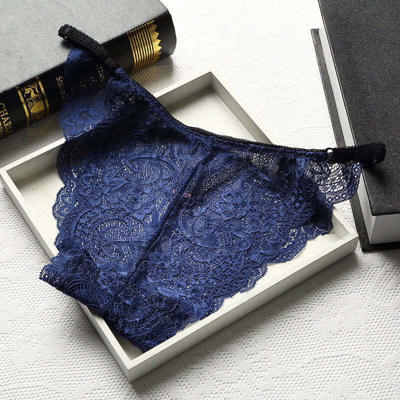 Panties Cotton Seamless Lingerie Transparent Lace Bikini Briefs Lady Girl Underwear Intimates Top