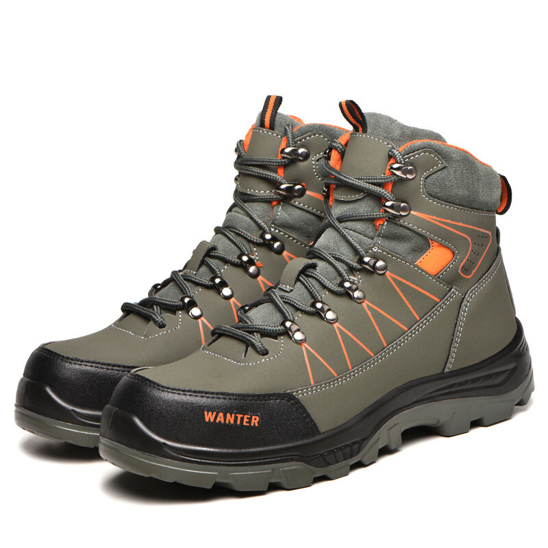 Hot sale Non-slip Smash-resistant puncture-resistant indestructible Mens breathable work safety shoes