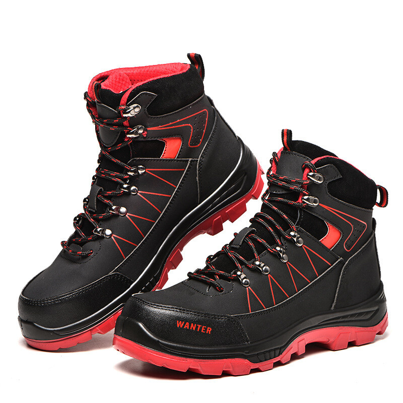 Hot sale Non-slip Smash-resistant puncture-resistant indestructible Mens breathable work safety shoes