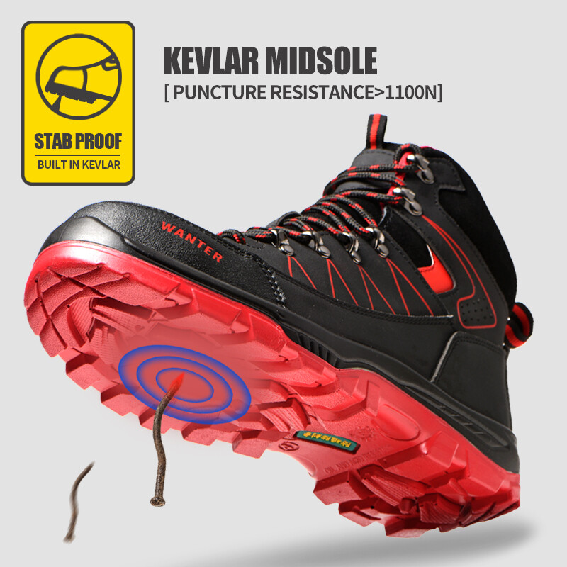 Hot sale Non-slip Smash-resistant puncture-resistant indestructible Mens breathable work safety shoes