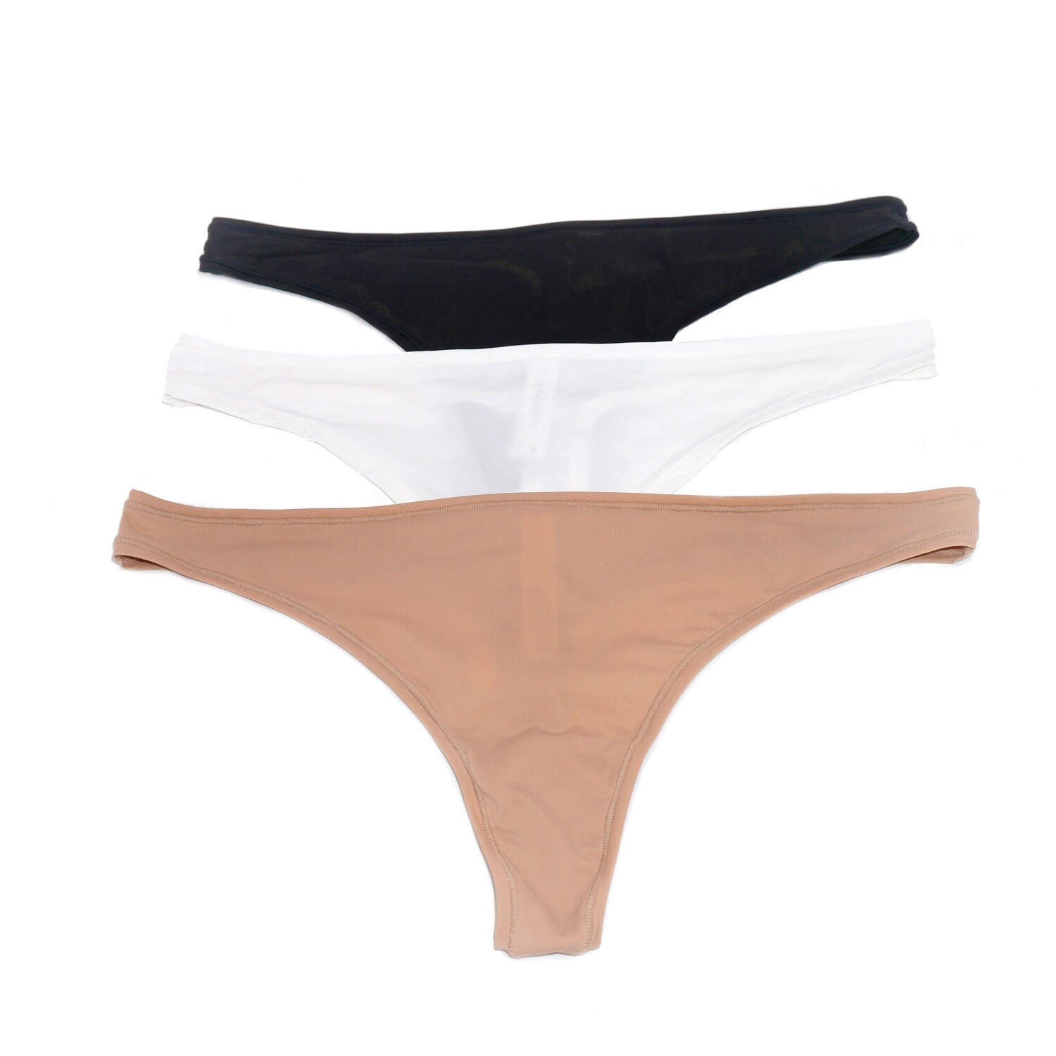 Wholesale nude Briefs Female g sting spandex Thong Plus Size ladies Panties Micro fiber low raise beige briefs for women