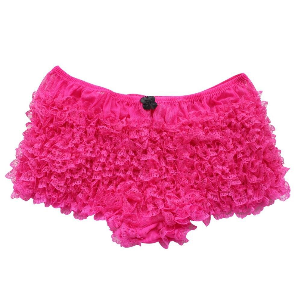 Women Lace Thong Hot Thongs Lacy Sexy  Ruffled Lace Bloomers Knickers Panties Ladies Underwear