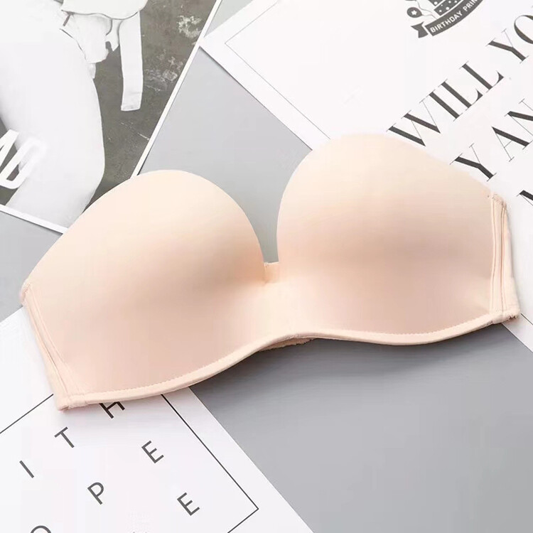 Free Shipping Womens Strapless sexi Lace seamless Push up Invisible Bra