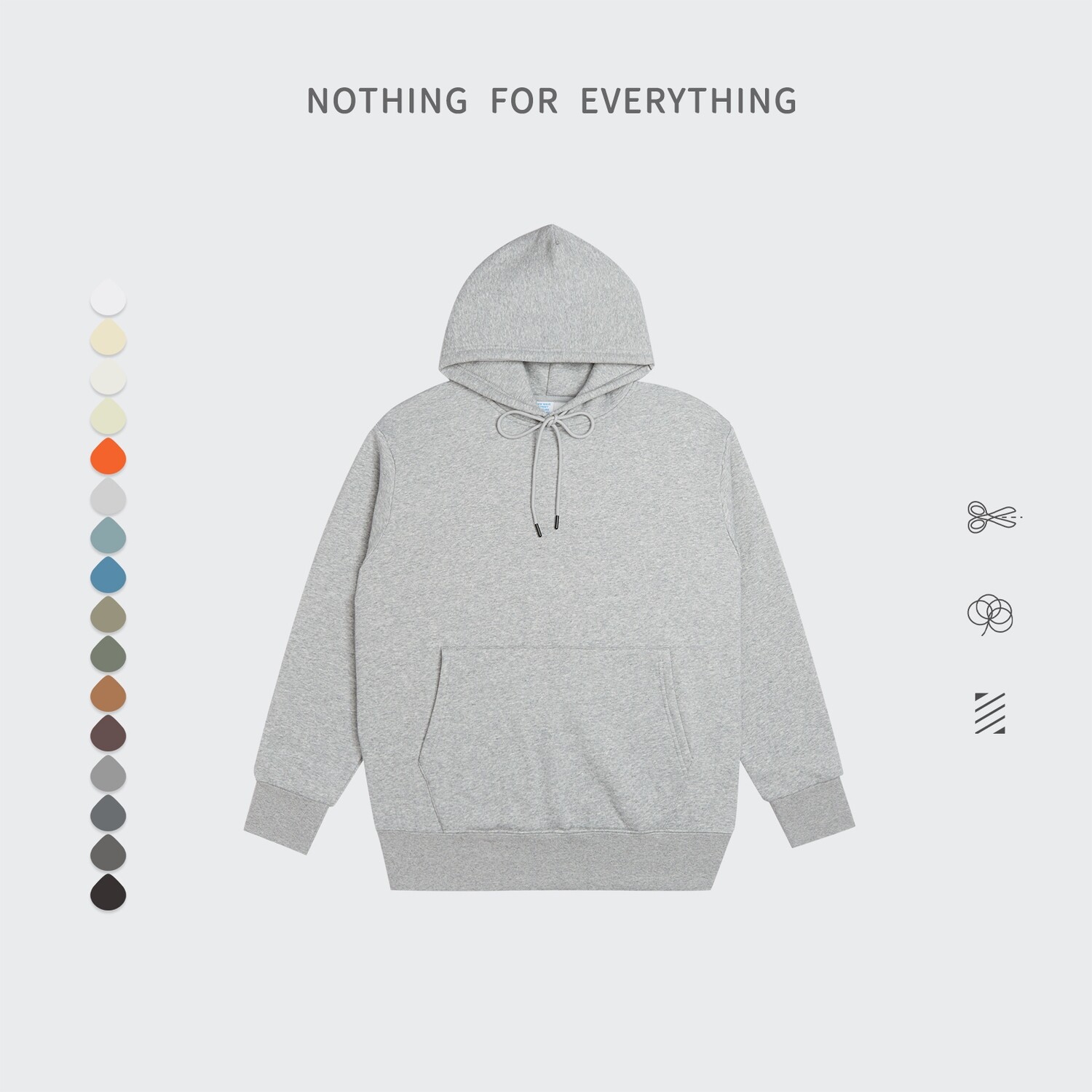 Wholesale Blank Hoodie Polyester Oversized Mens Hoodies Sweatshirts Men&#39;s Hoodies