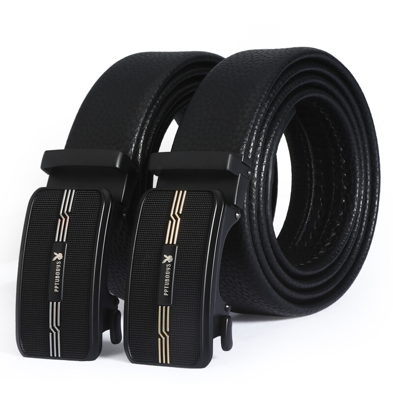Fashion PU Alloy Automatic Buckle Rabbit Brand Decorative Durable Charm Belts for Mans Belt