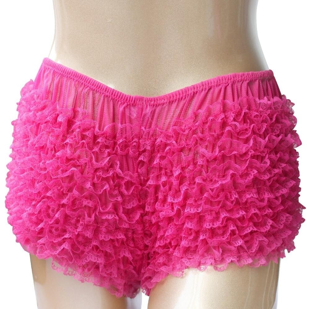 Women Lace Thong Hot Thongs Lacy Sexy  Ruffled Lace Bloomers Knickers Panties Ladies Underwear