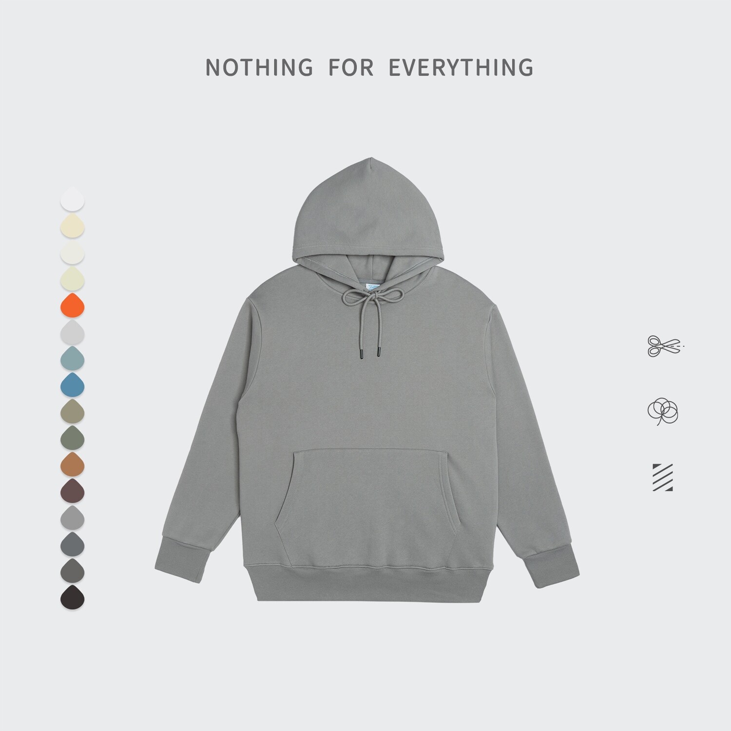 Wholesale Blank Hoodie Polyester Oversized Mens Hoodies Sweatshirts Men&#39;s Hoodies