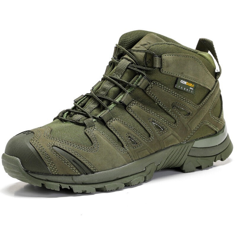 HAN WILD Medium desert boots waterproof hiking shoes outdoor waterproof and sand proof boots