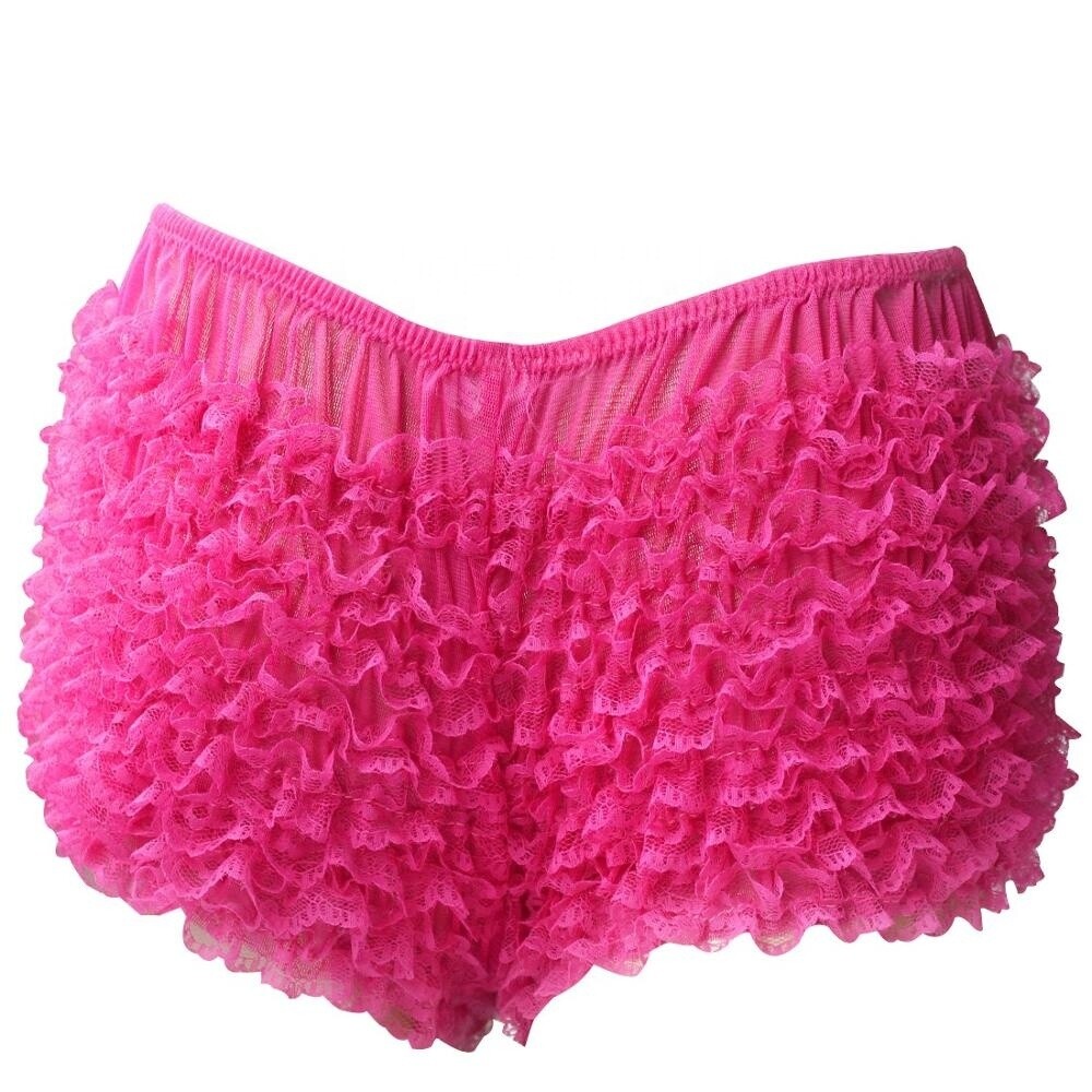 Women Lace Thong Hot Thongs Lacy Sexy  Ruffled Lace Bloomers Knickers Panties Ladies Underwear