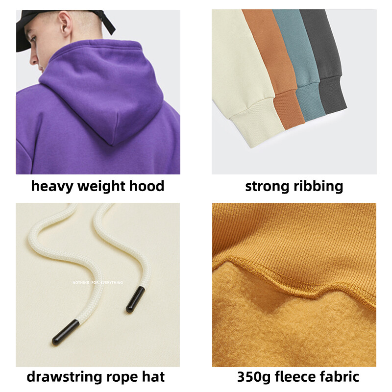 Wholesale Blank Hoodie Polyester Oversized Mens Hoodies Sweatshirts Men&#39;s Hoodies