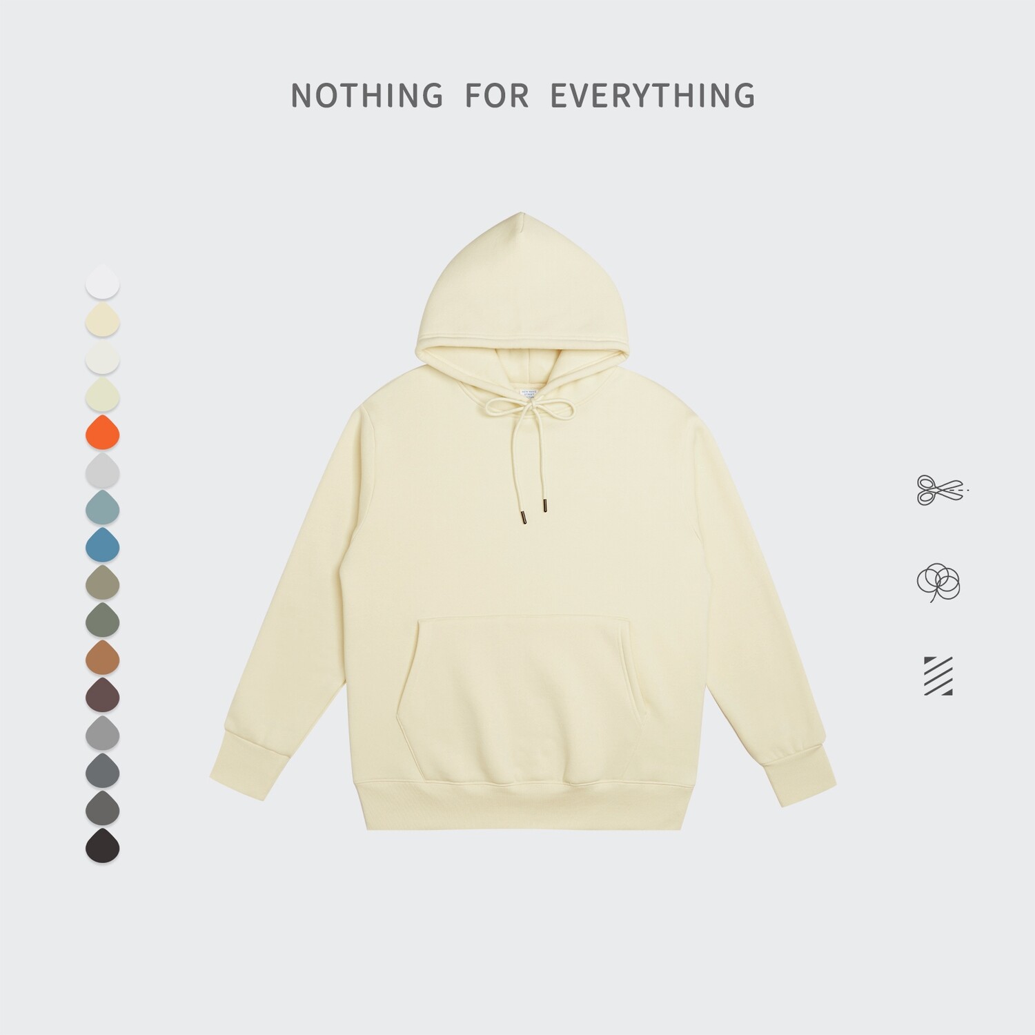 Wholesale Blank Hoodie Polyester Oversized Mens Hoodies Sweatshirts Men&#39;s Hoodies
