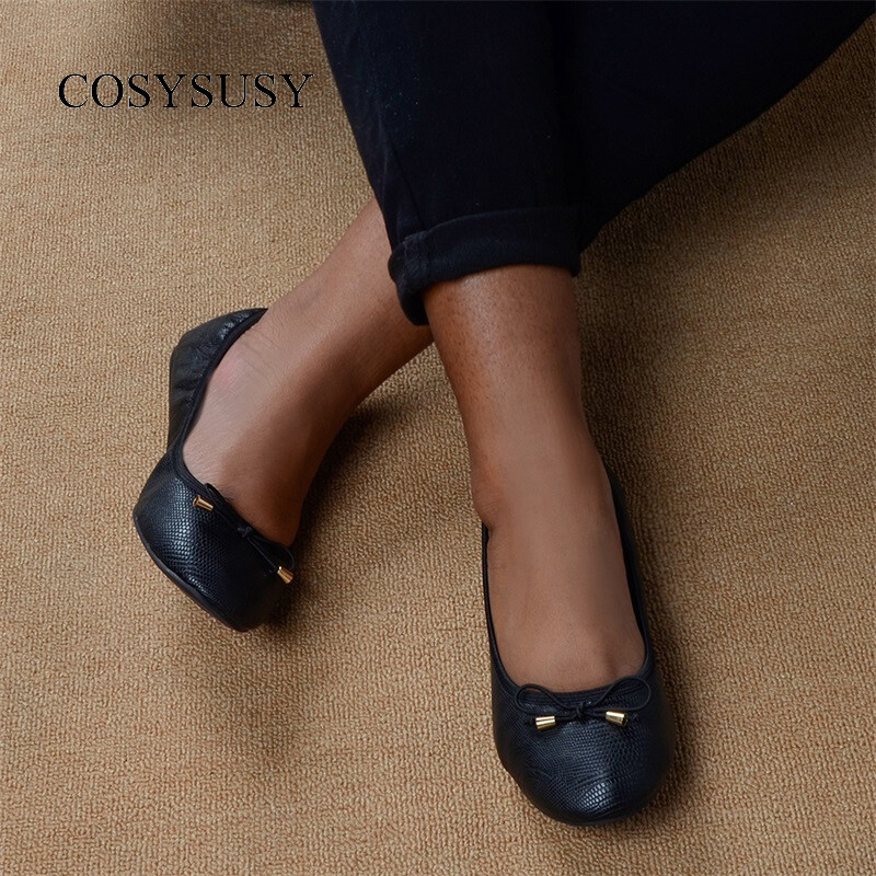 Good quality textile lining material daily life occasion flat pump shoes