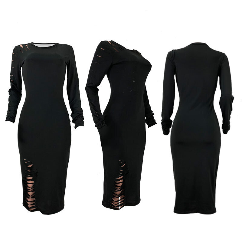 Winter 2020 large capacity women&#39;s wholesale dresses, women&#39;s sweaters and pullover dresses